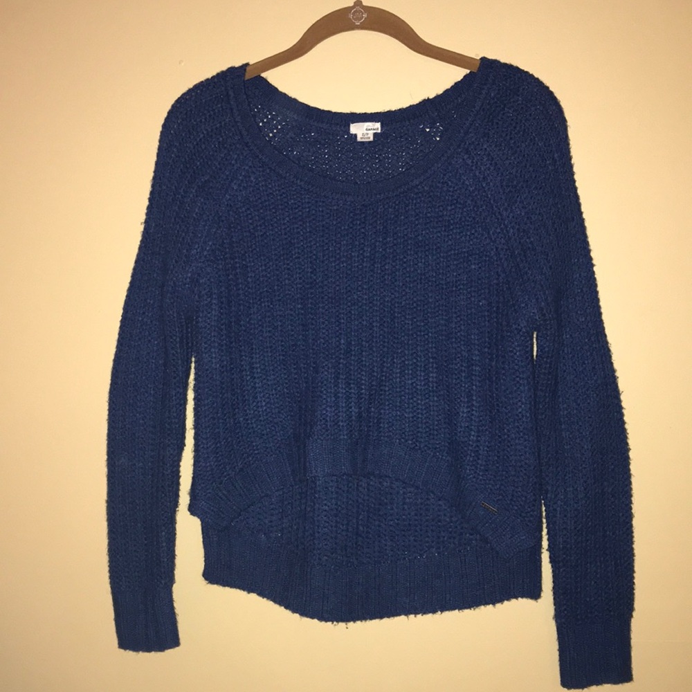 Garage Crop Knit Sweater